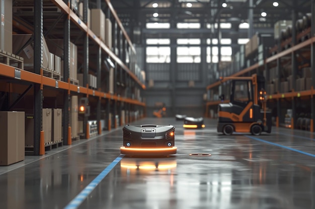 Autonomous robots for warehouse automation