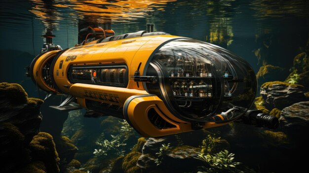 Фото Автономные подводные транспортные средства
