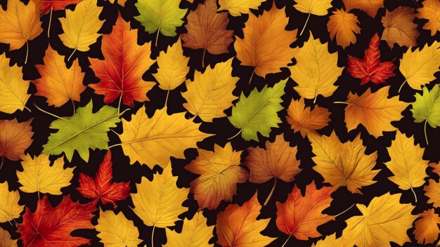 Autum pattern texture background