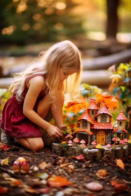 Autumn Activities and Fun Beautiful Folk Floral Child