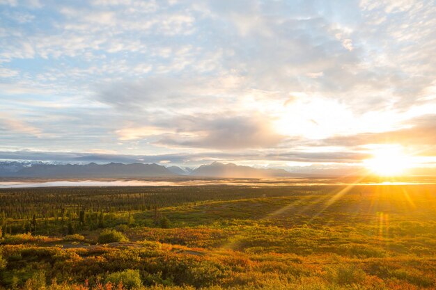 Autumn in alaska