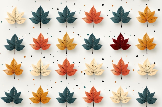 autumn background created with generative ai