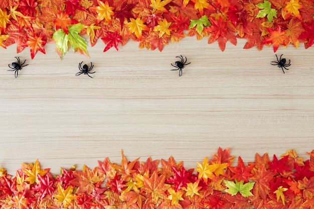 Autumn background of free space and autumn time