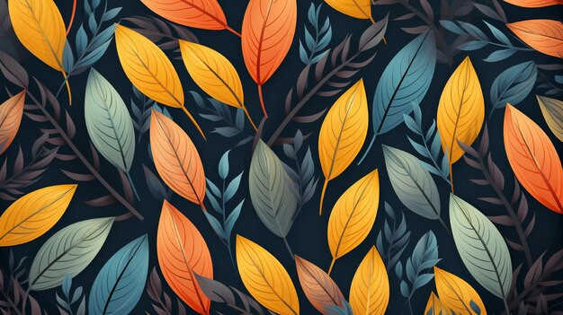 Autumn Background Illustration