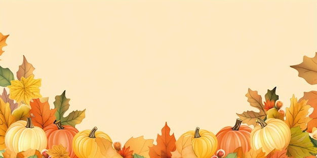 autumn background template