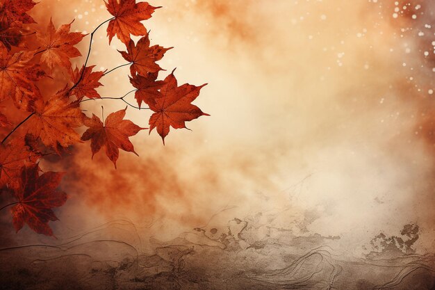 Autumn background with copy space