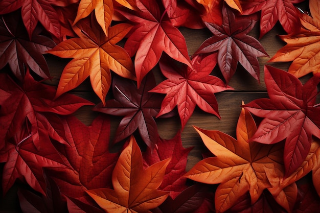 autumn background with copy space