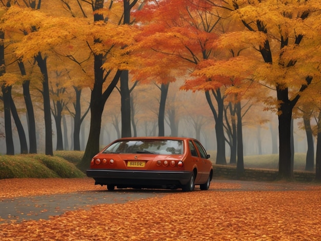 Осень фона