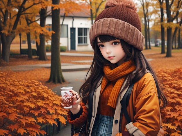 Photo autumn background