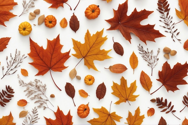 Autumn banner background and cute fall wallpaper