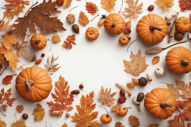 秋のバナーの背景とかわいい秋の壁紙