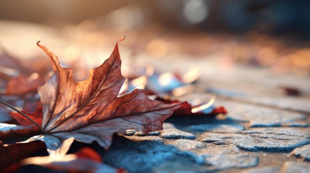 Photo autumn banner hd 8k wallpaper stock photographic