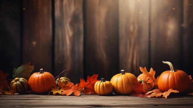 autumn fall background for thanksgiving concept