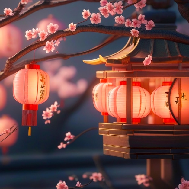 Autumn Festival background generated by Ai