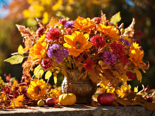 Autumn flowers