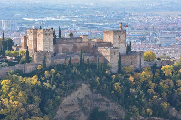 Autumn in Granada Alhambra