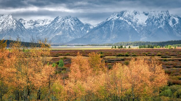 Осень в Гранд-Тетонах