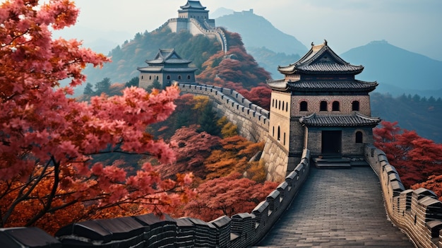 Autumn on the Great Wall