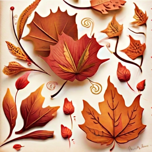 autumn greeting cards