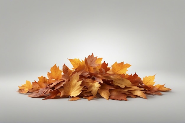 autumn leaf pile