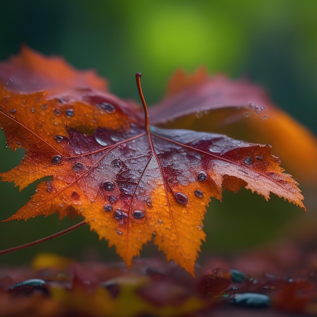 Autumn leaf