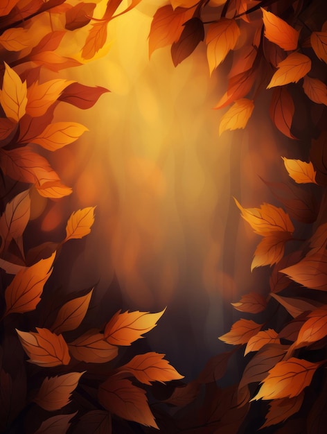 Autumn Leaves Background 1