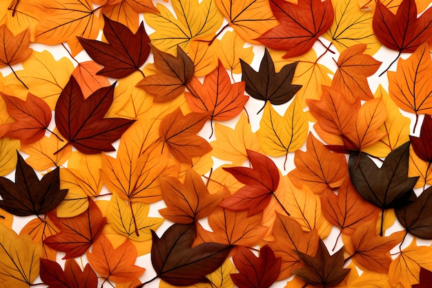 Autumn leaves background colorful autumn leaves wallpaper