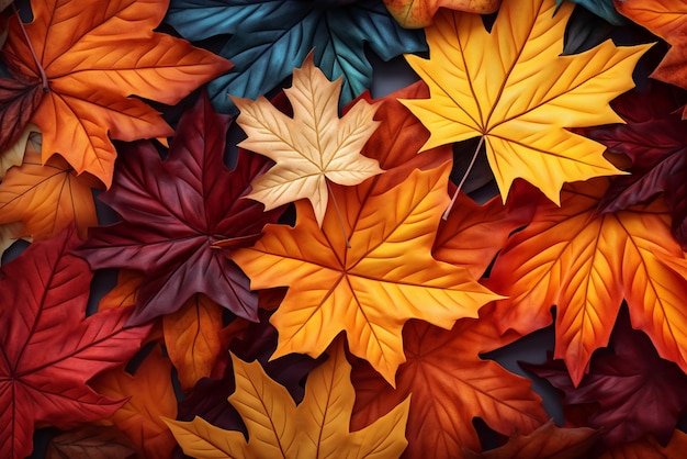 autumn leaves background