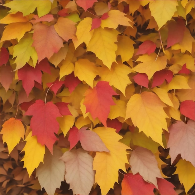 Photo autumn leaves background