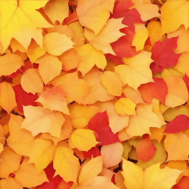 Autumn leaves background