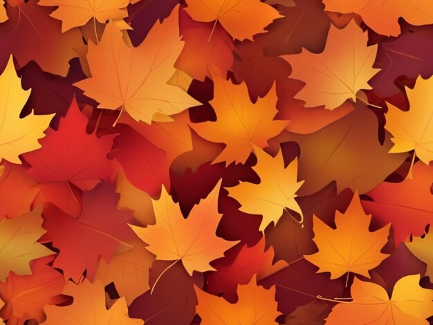 Photo autumn leaves background