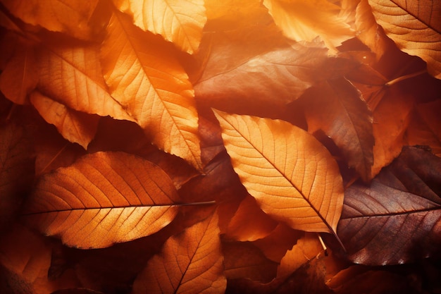 Autumn leaves background