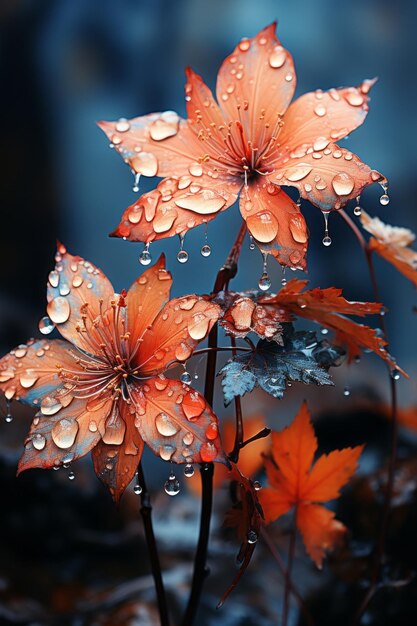 Foto le foglie d'autunno sono belle