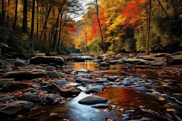 Autumn Leaves in West Virginia