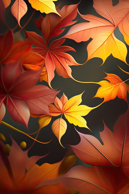 Autumn leaves