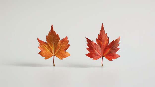 Autumn Maple Leaves duo