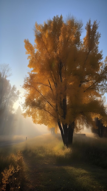 Autumn Morning In Lolo Montana