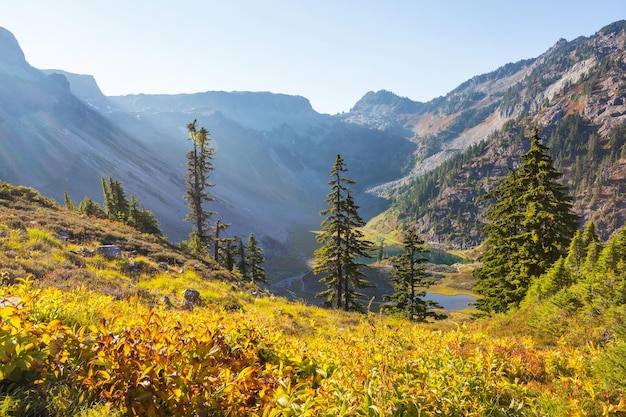 Autumn mountains