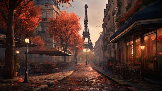 Autumn in Paris