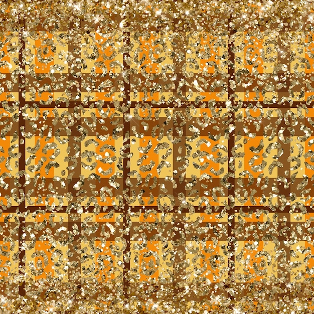 Autumn Plaid Background 3