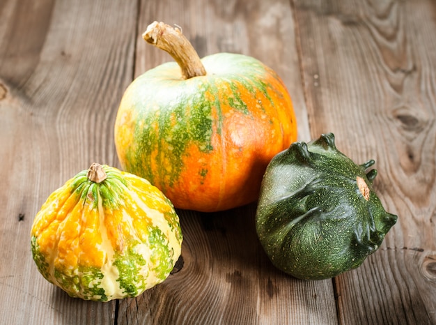 Autumn pumpkins