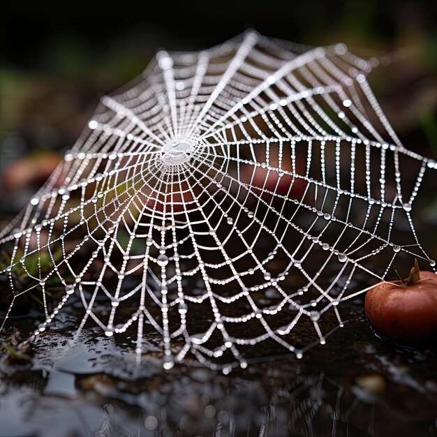 Autumn Spider's Web