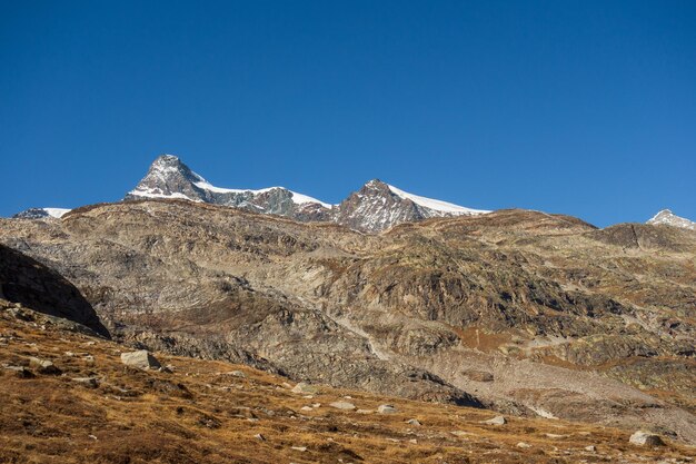 Autumn time in the swiss alps