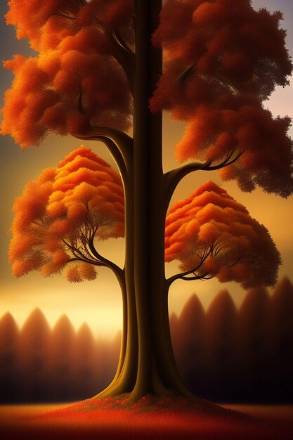 Autumn tree