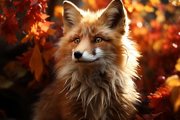 Autumn Wildlife Animals Background