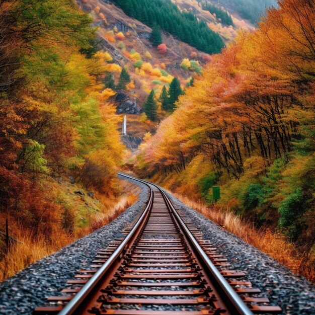 Autumnal Journey Through Scottish Highlands