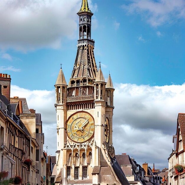 Auxerre Clock Tower