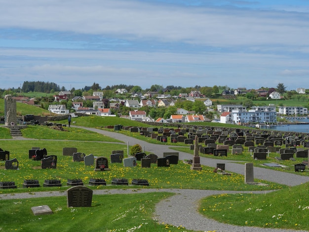 Photo avaldsnes in norway