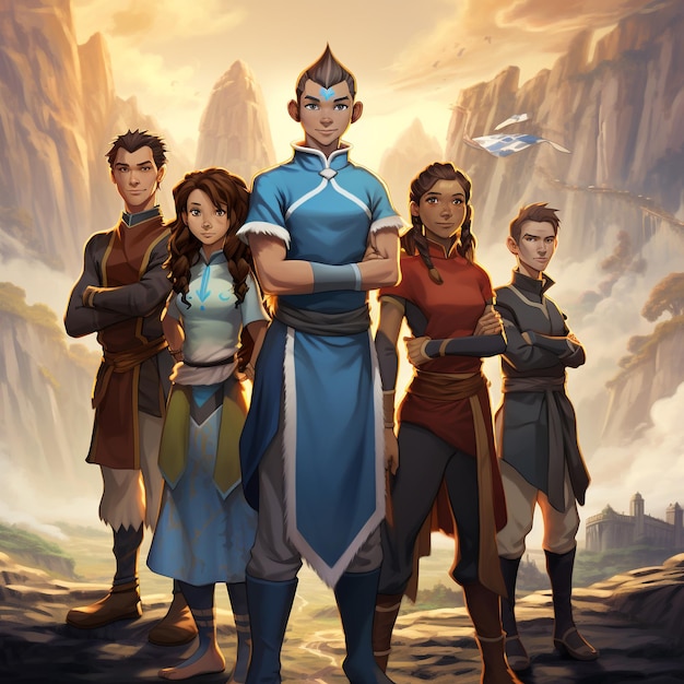 The Avatar Cartoon