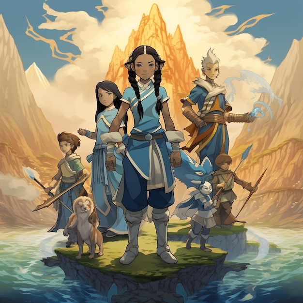 The Avatar Cartoon